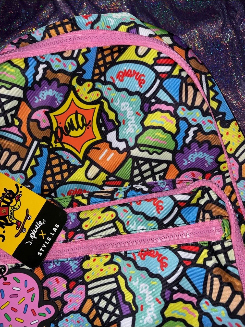 Ice cream Jpierce Backpack